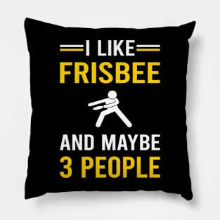 3 People Frisbee Pillow