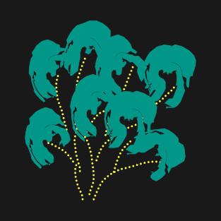 Fantasy flower vector T-Shirt