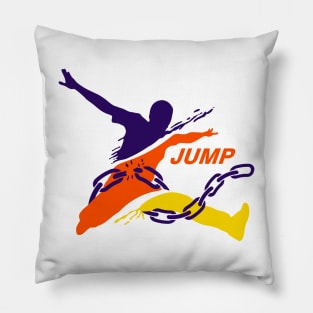 Jump and run Pillow