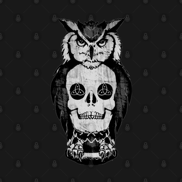 Skull Owl by JustJoshinAround83