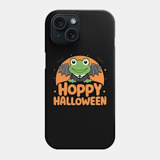 Hoppy Halloween | Batwing Frog Spooky Season Phone Case