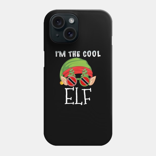 Christmas  I'm The Cool Trinidadian And Tobagoan Elf - Gift for Trinidadian And Tobagoan From Trinidad And Tobago Phone Case by Country Flags