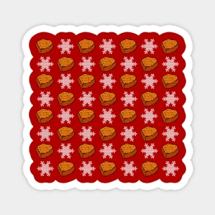 Festive Chicken Nuggets Magnet