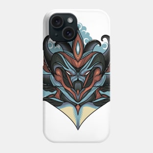 demon devil evil illustration Phone Case