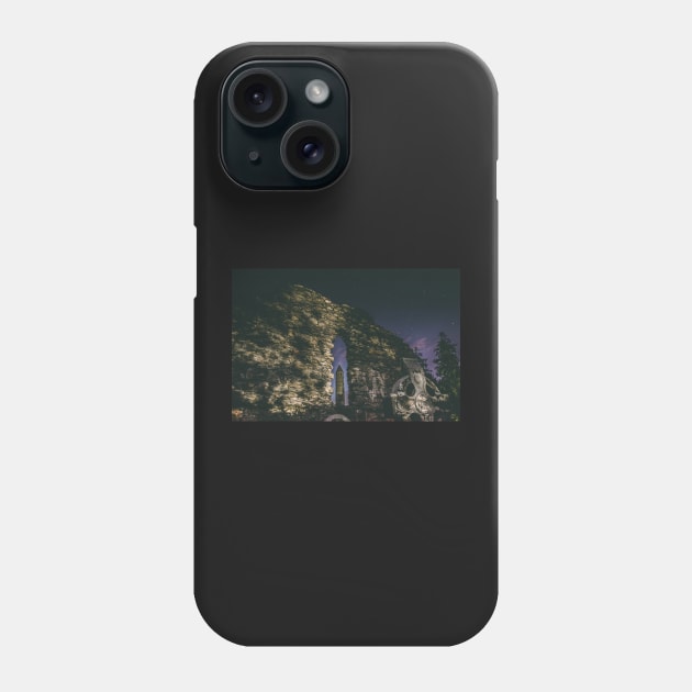 Glendalough Monastery Round Tower Phone Case by shaymurphy