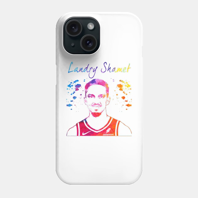 Landry Shamet Phone Case by Moreno Art