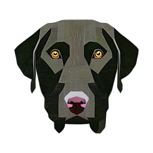 Geometric Labrador Retriever T-Shirt