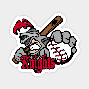 Knights Baseball Logo Magnet