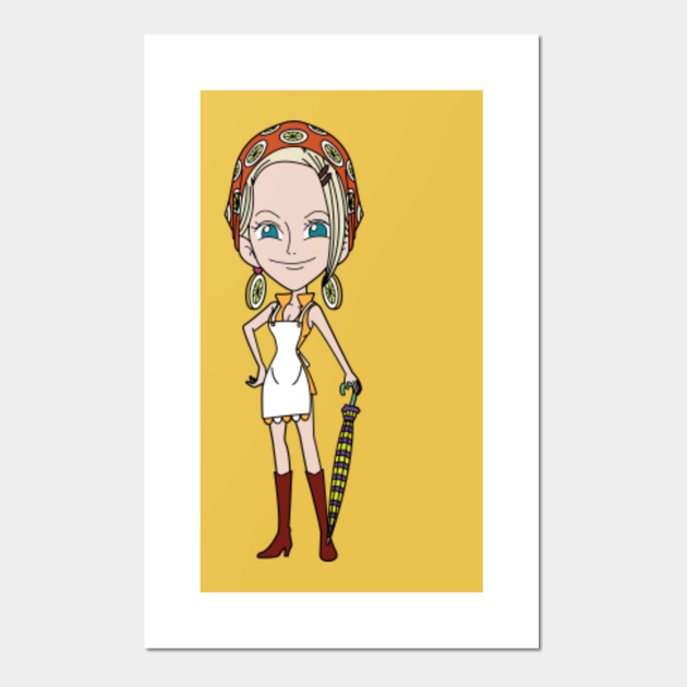 Miss Valentine Mikita One Piece Posters And Art Prints Teepublic
