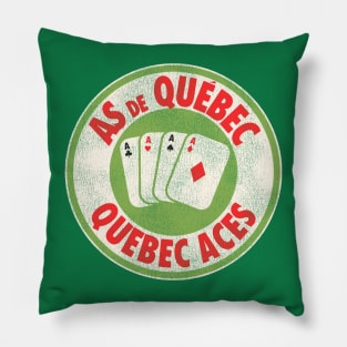 Defunct As De Quebec Aces Hockey Team Pillow