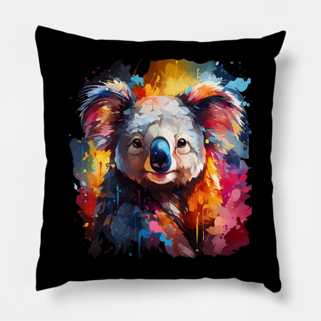Koala Rainbow Pillow by JH Mart