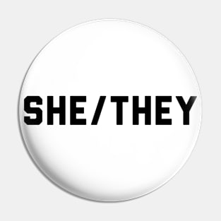 She/They Pin