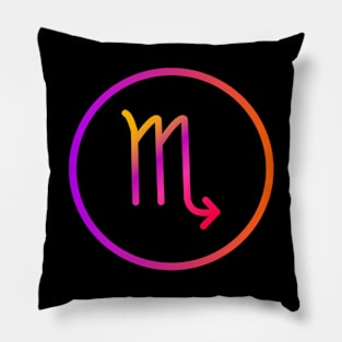 Scorpio Zodiac Pillow