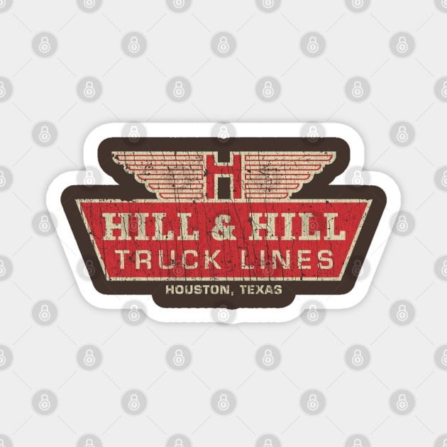 Hill and Hill Truck Lines 1947 Magnet by JCD666