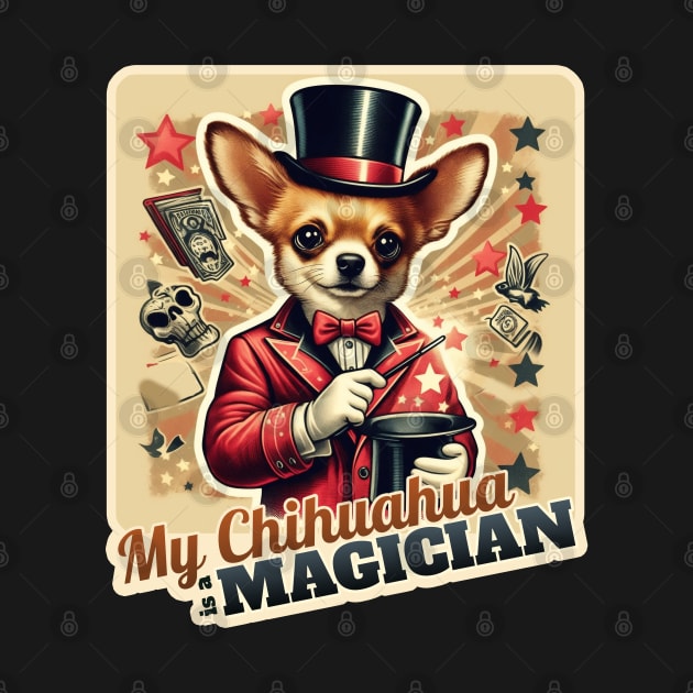 Magician Chihuahua by k9-tee