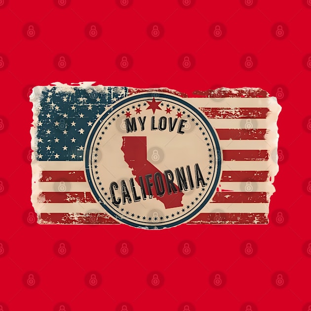 California State Flag by Rogue Clone