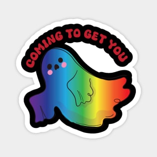 cute ghost halloween Magnet