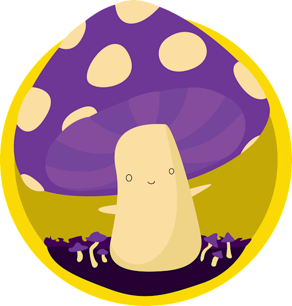 Intersex Pride Mushroom Kids T-Shirt by plotDriving-NPC