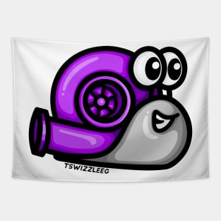 Turbo Snail (Version 1) - Purple / Gray Tapestry