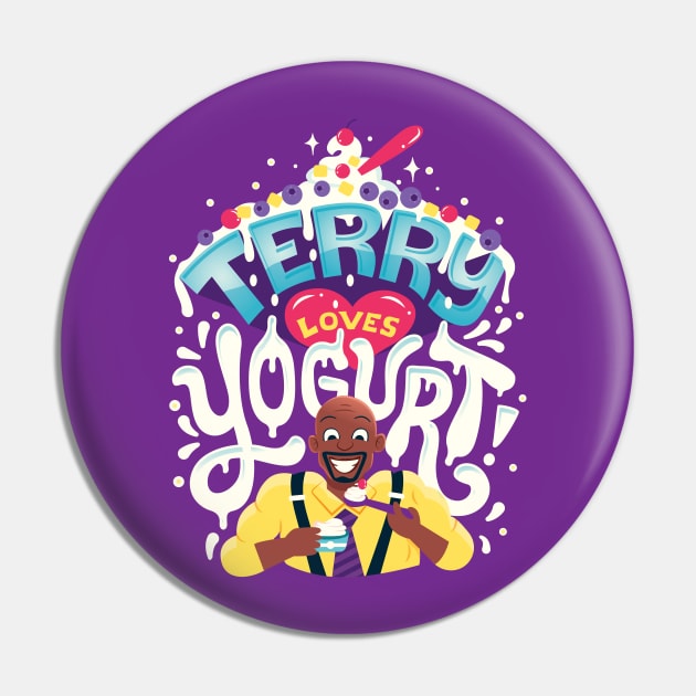 Terry Loves Yogurt Pin by risarodil