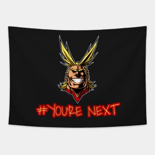 Allmight Declaration Tapestry