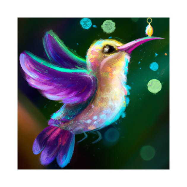 Cute Hummingbird Drawing by Play Zoo