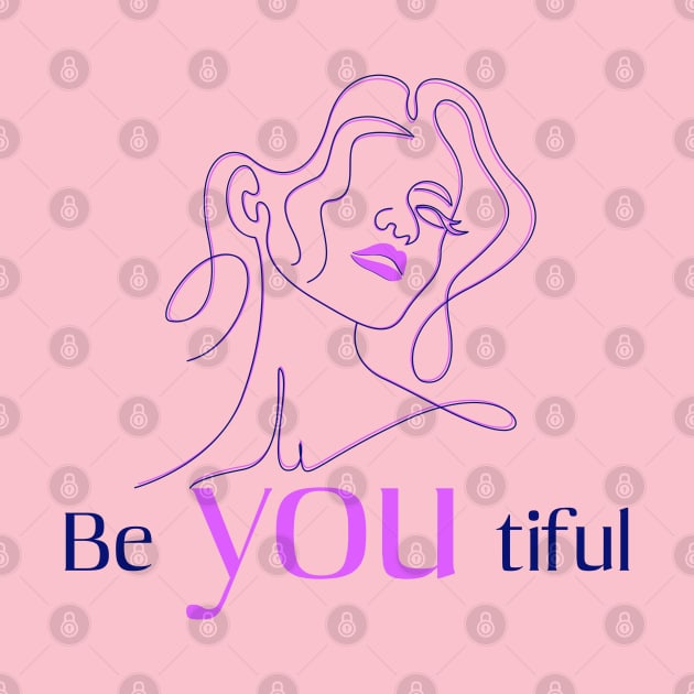 beyoutiful, be yourself, beautiful woman by TrendsCollection
