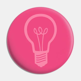 Pink Light Bulb Pin