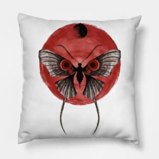 Chinese Moon Moth Pillow