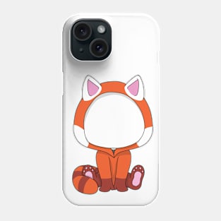 creepypasta red panda (slenderman) Phone Case