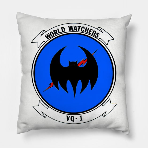 VQ-1 World Watchers Pillow by Spacestuffplus