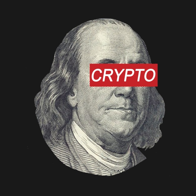 Dollar Man Has Crypto Eyes by CryptoHunter