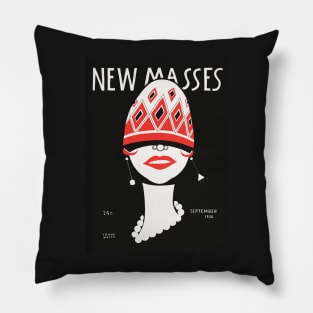 Retro Magazine Cover Pillow