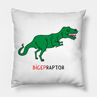 BICEPraptor Pillow