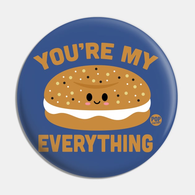 EVERYTHING BAGEL Pin by toddgoldmanart