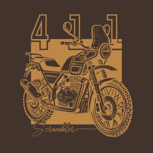 royal enfield himalayan, cafe racer T-Shirt