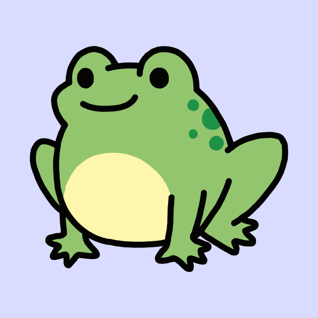 Frog by littlemandyart