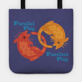 Kitties at Parallel Play Tote