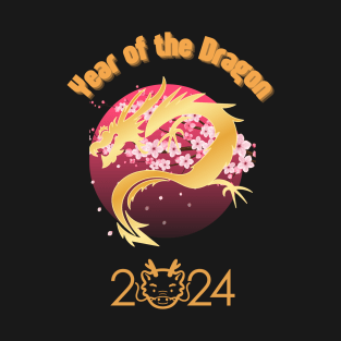 Year Of The Dragon 2024 tshirt T-Shirt