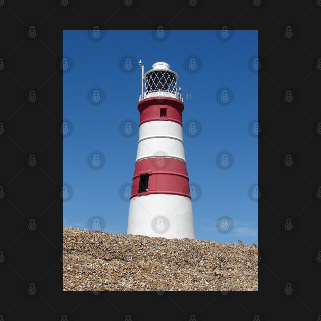 Orfordness Lighthouse by Chris Petty