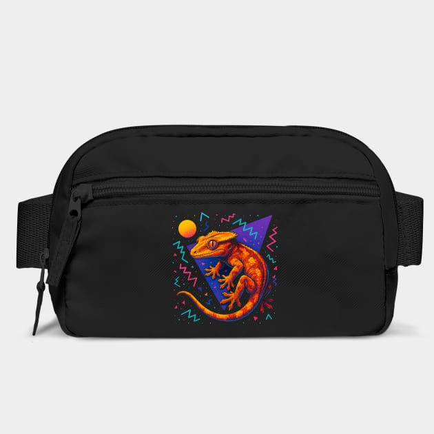 Retro Neon Gargoyle Gecko by Reptiq's Store