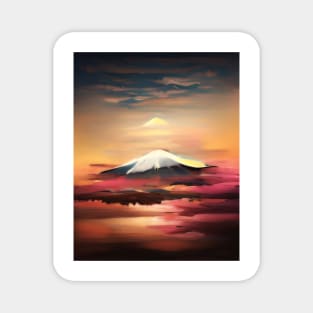 Mount Fuji - Japanese Landscape Magnet