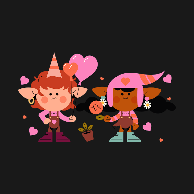 Cute Gnomies Happy Valentine's Day by Kesehatan Ibu Dan Anak