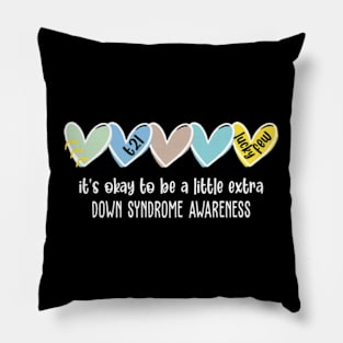 Down Syndrome Awareness Pillow