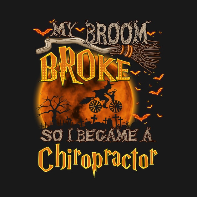 My broom broke so i became a chiropractor by vamstudio