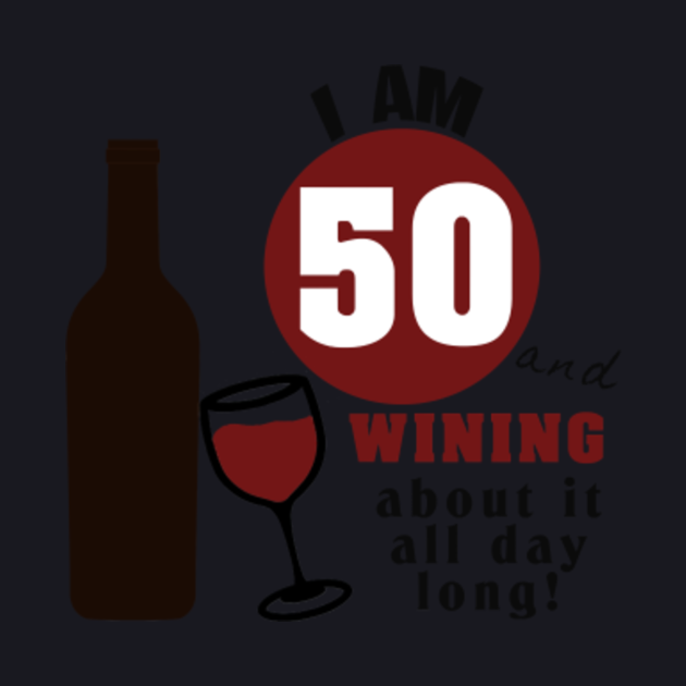 Funny 50th Birthday Wine - Funny 50th Birthday Wine - Baseball T-Shirt ...