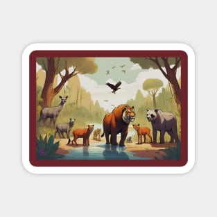 Wild Animals Magnet