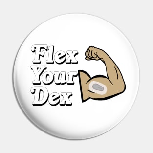 Flex Your Dex Pin