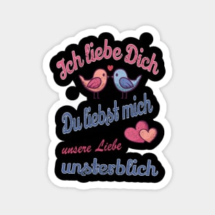 Ich liebe dich unsterblich Valentinstag Geschenk Magnet