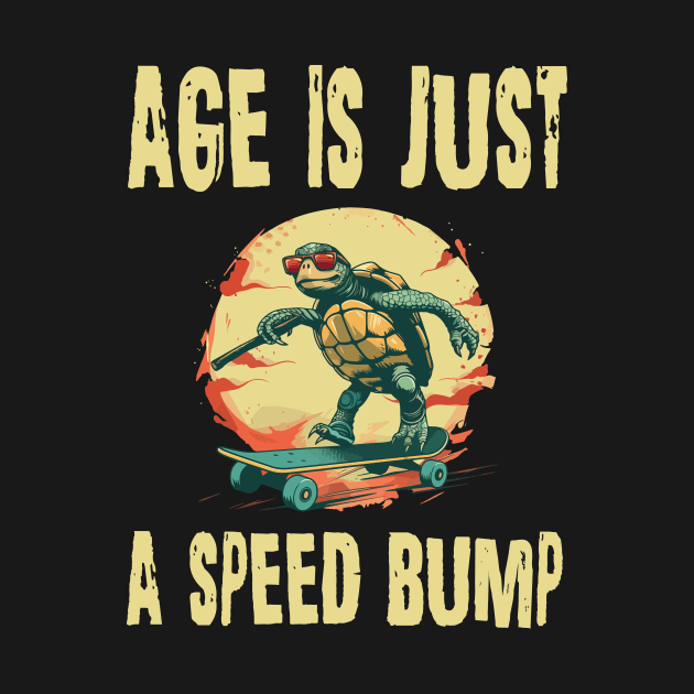 Old people turtle age is just a speed bump by StepInSky